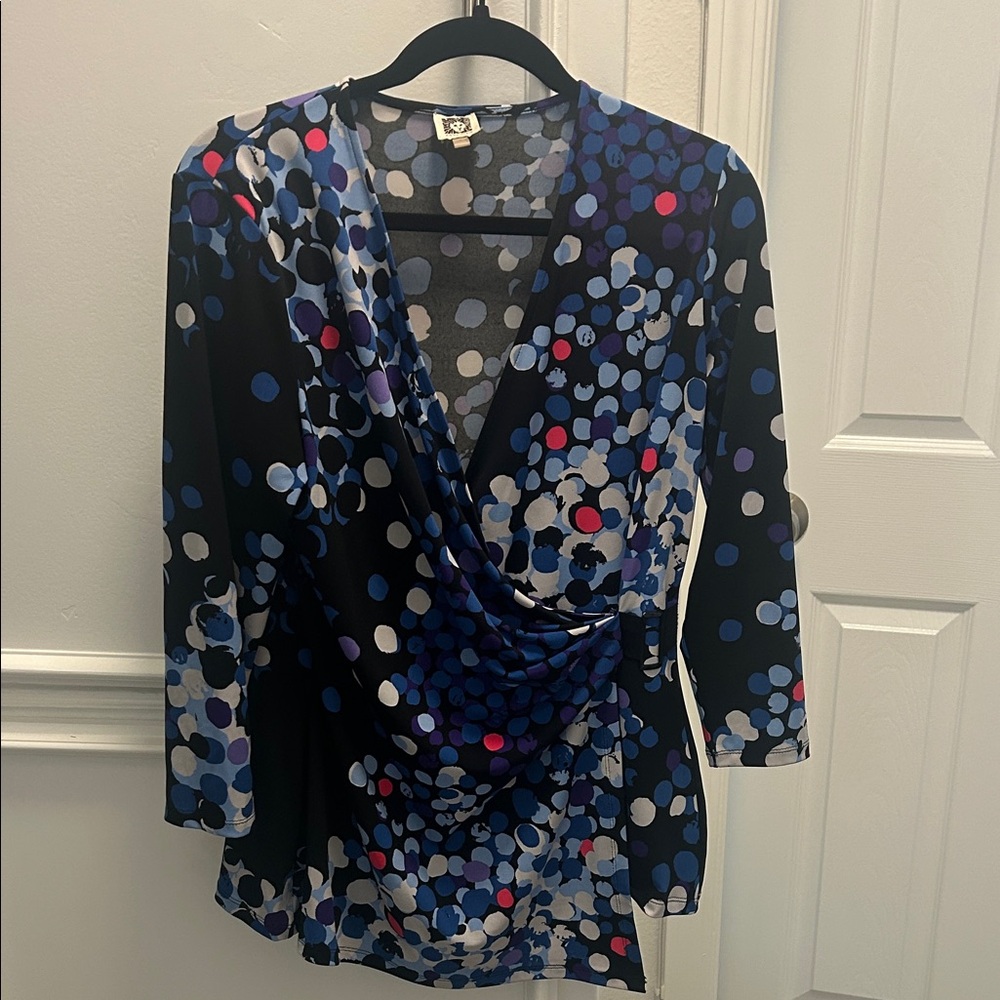 Anne Klein Polka Dot Women's Top